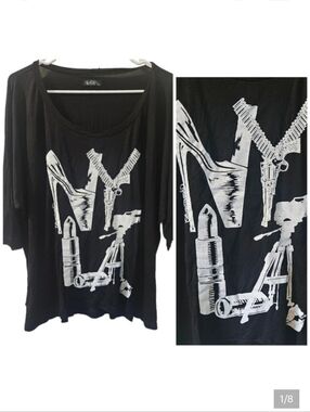 NEW Lauren Moshi NY/LA shirt